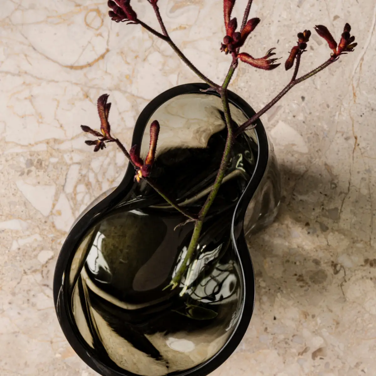 Aer Vase - H49 cm - Rauch