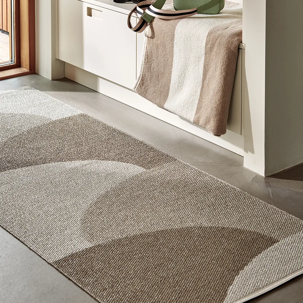 Hill teppich Dark Linen/Linen/Fossil Grey 70 x 270cm