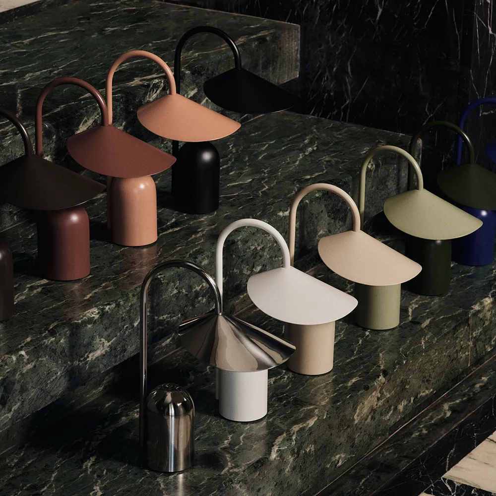 Arum Portable Lampe Bright Blue