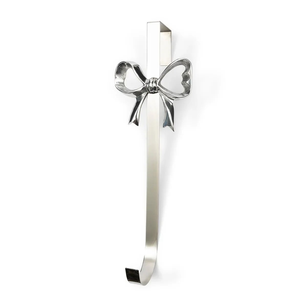 Kranzaufhänger für Tür Silver H 35 cm