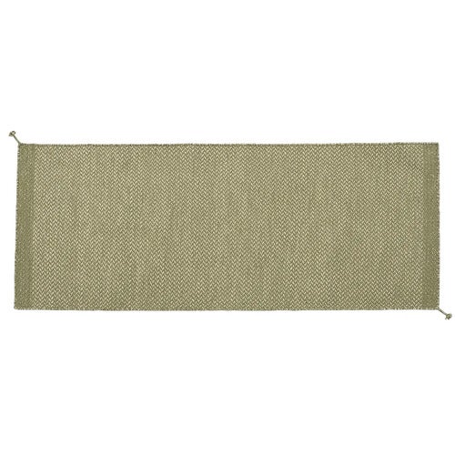 Ply Teppich 200x80 cm Moss Green 