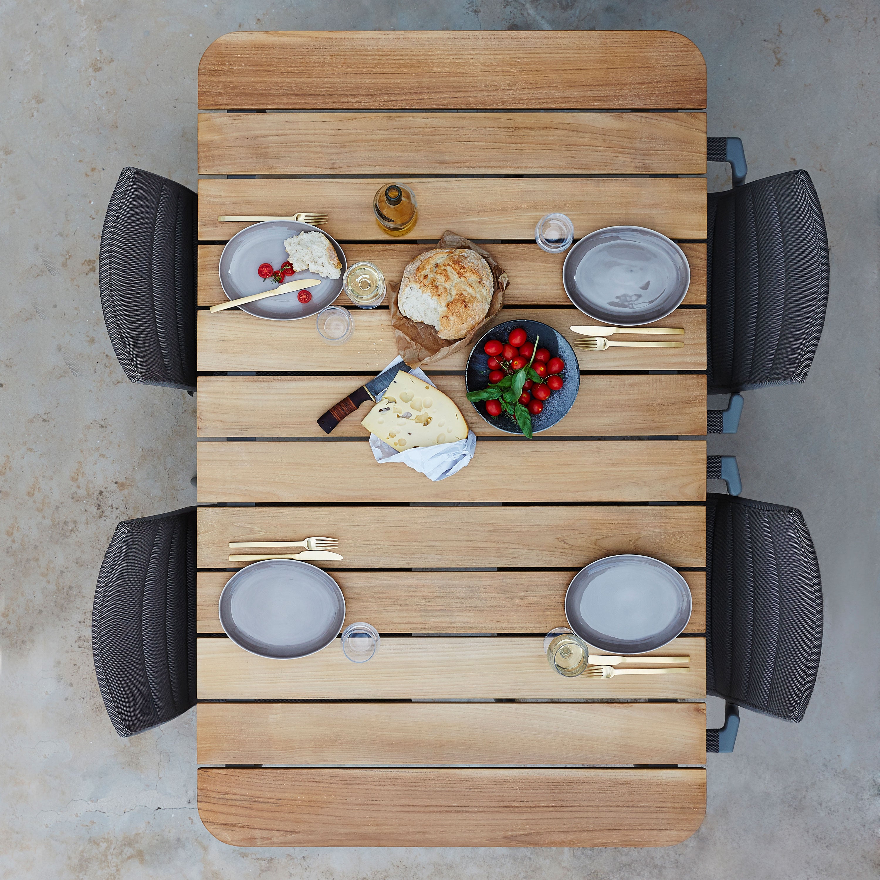 Core Esstisch 90X160 cm Taupe