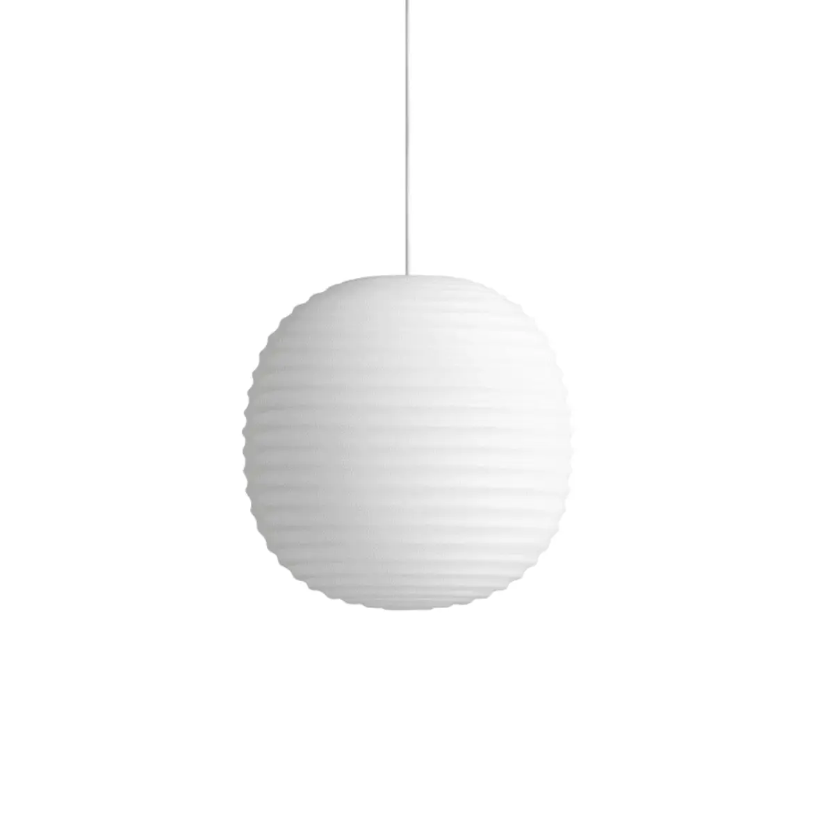 Lantern Pendelleuchte Ø20 Weißes Opalglas