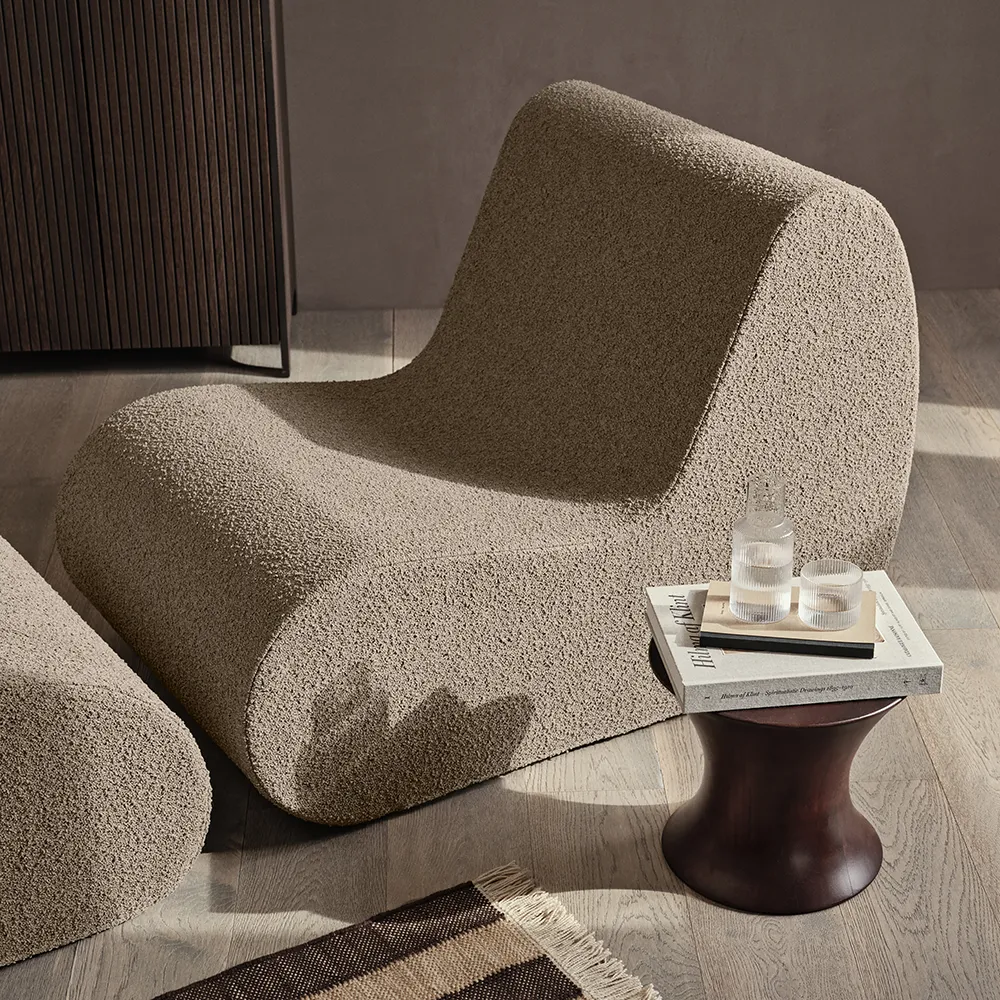 Rouli Sessel Bouclé Sand