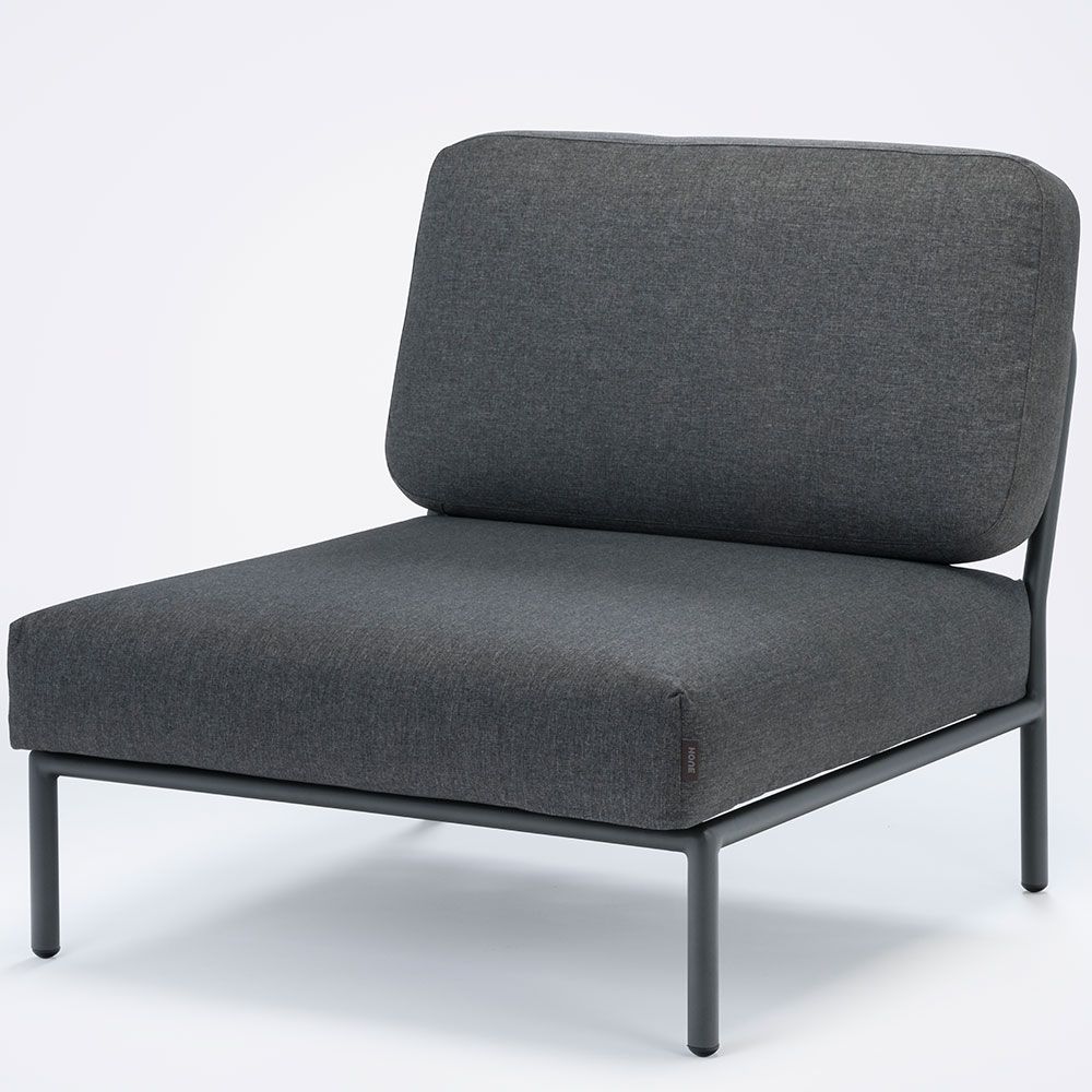 Level Mittelteil Grau Aluminium