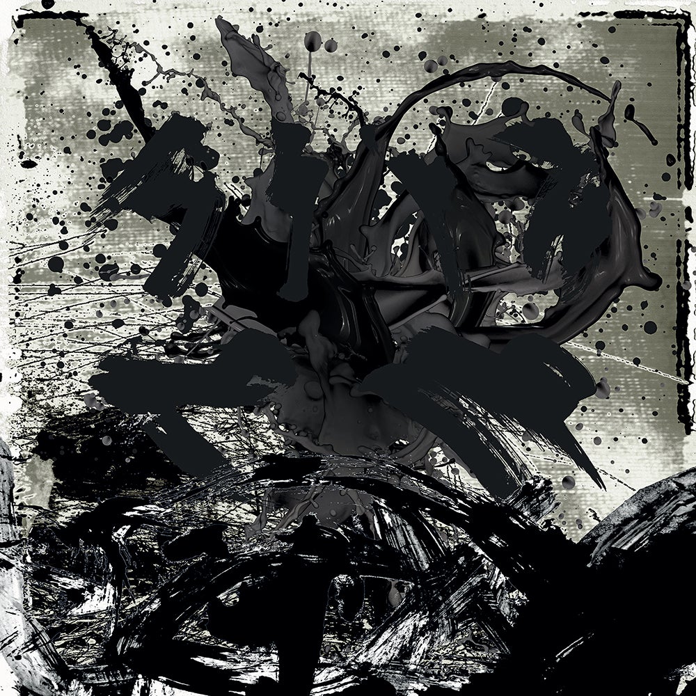 Wanddekoration Der Samurai 150x150 cm