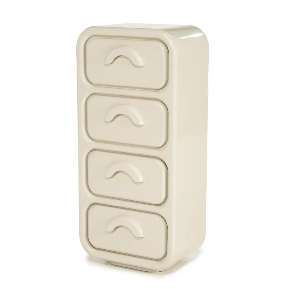 Große Kommode von Gubby – beige, 50,5 x 32,5 x 108 cm