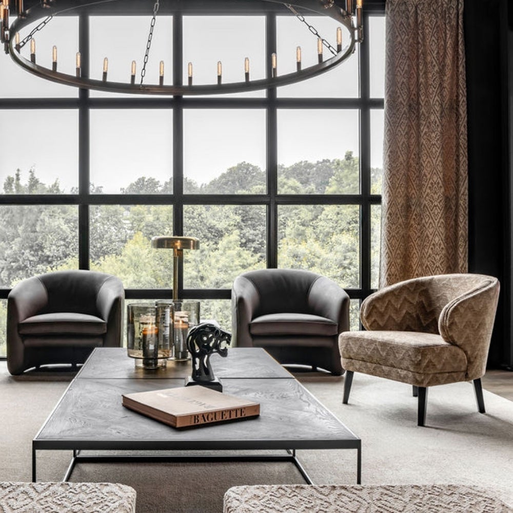 Barrington Stoffsessel - Aurelia W hellbraun