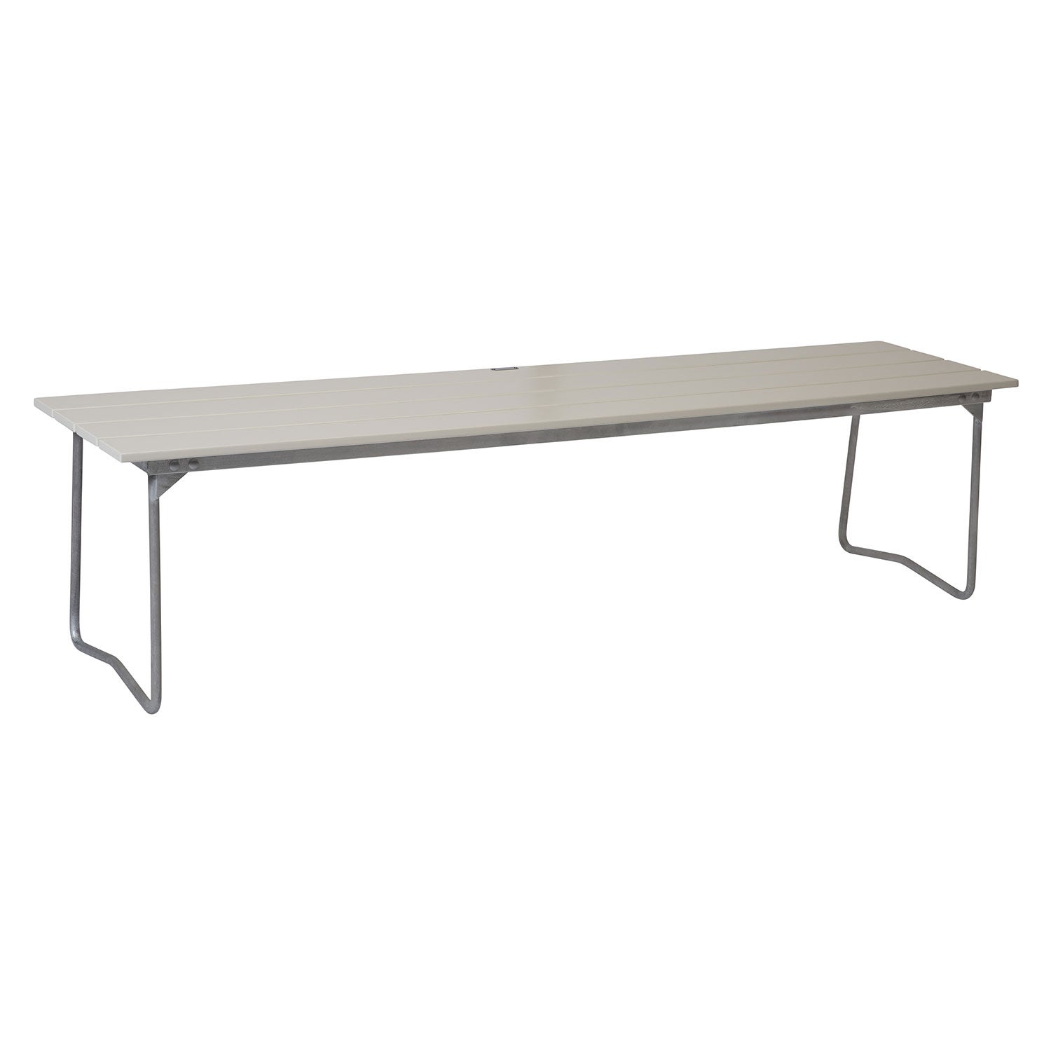 Bank 9 Eiche weiß lackiert