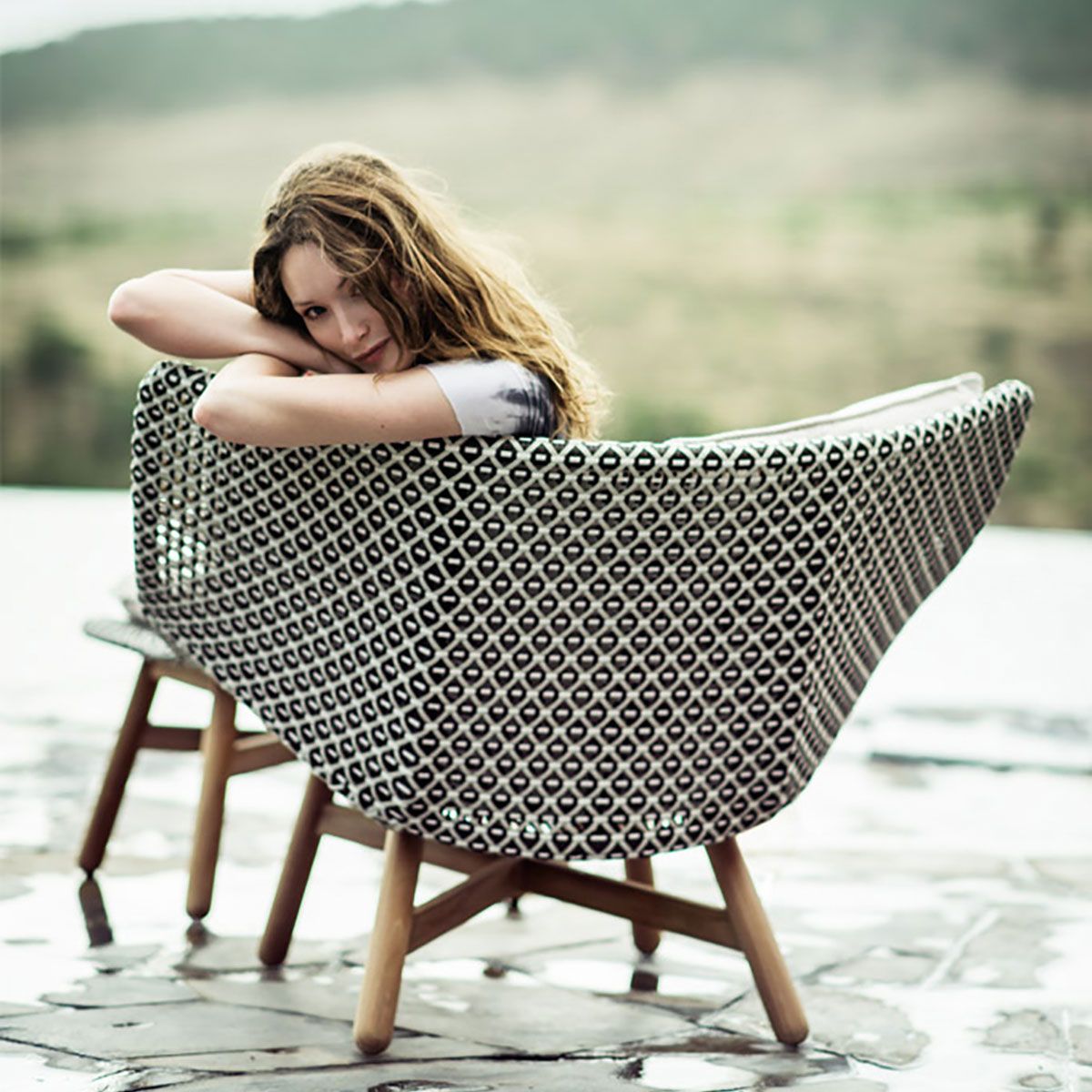 MBRACE Fußbank arabica 