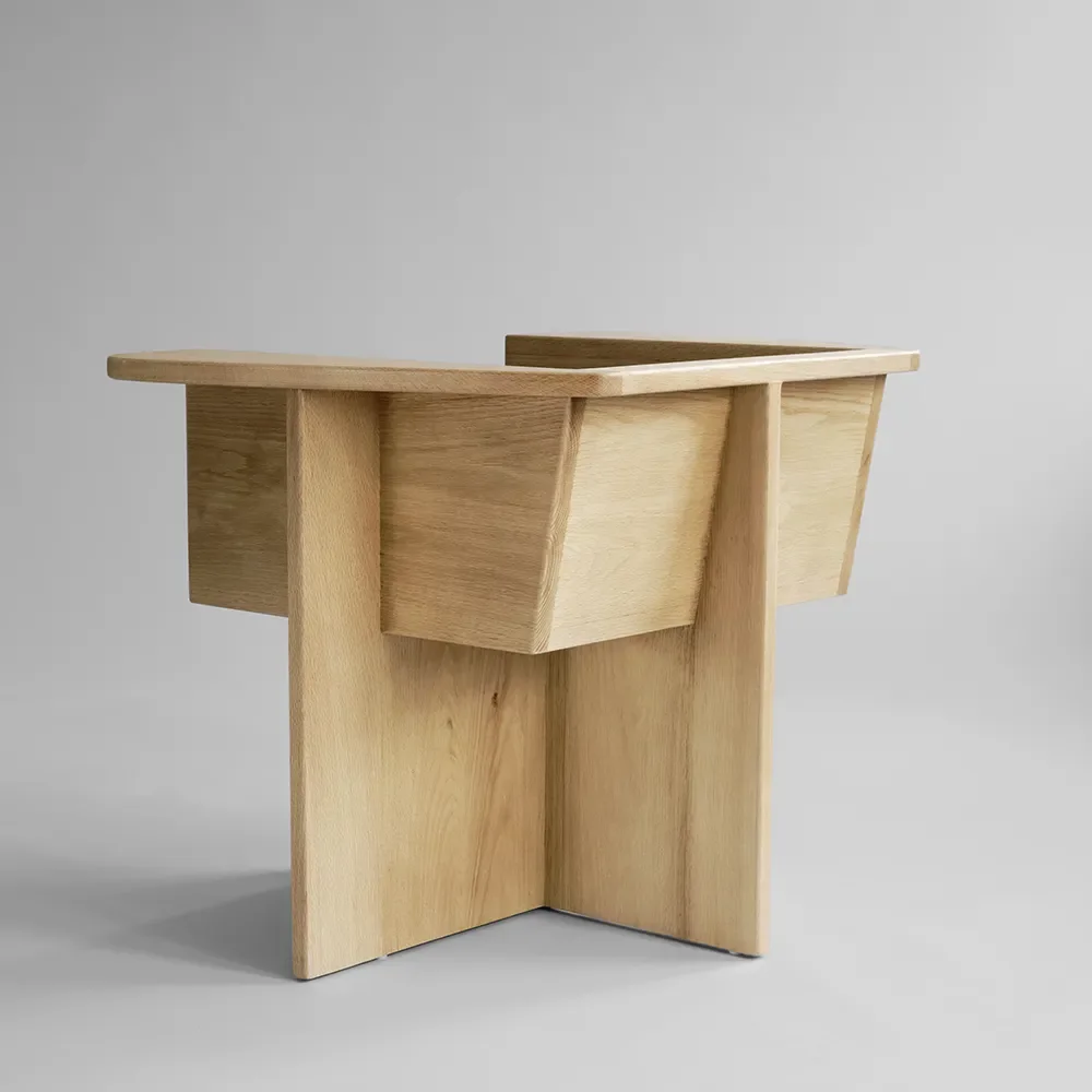 Brutus Lounge-Sessel – Eiche natur