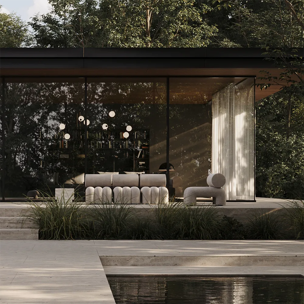 Foku Sessel - Warm Ash