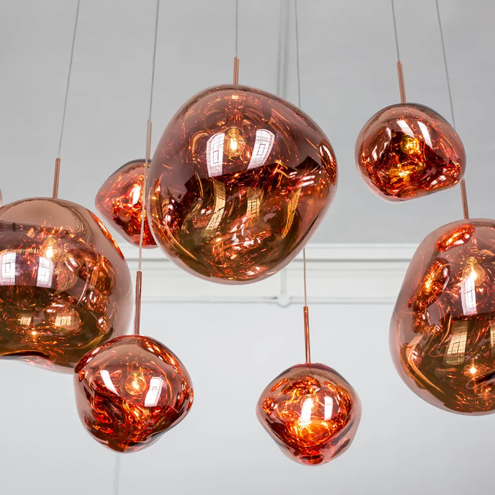 Melt Pendant Copper LED