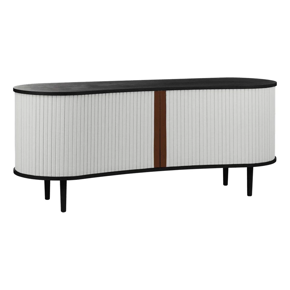Audacious Sideboard Eiche schwarz/Sterling