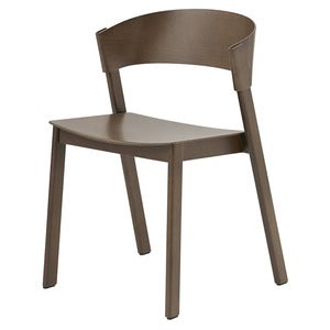 Cover stuhl - Stained Dark Brown