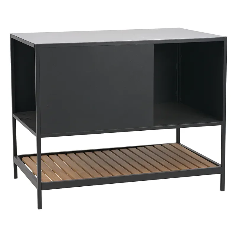 Prep außenküche schwarz 