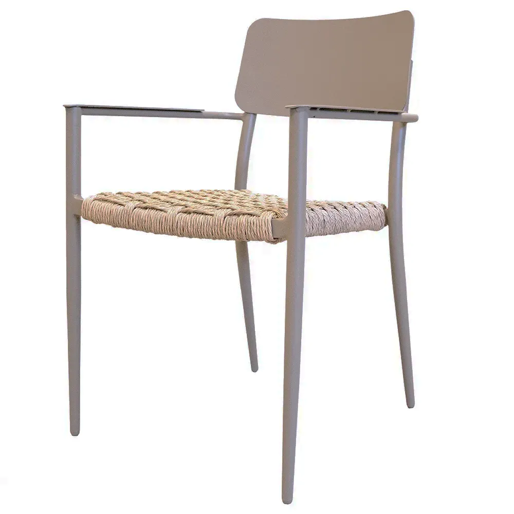 Borgeby armlehnstuhl Taupe