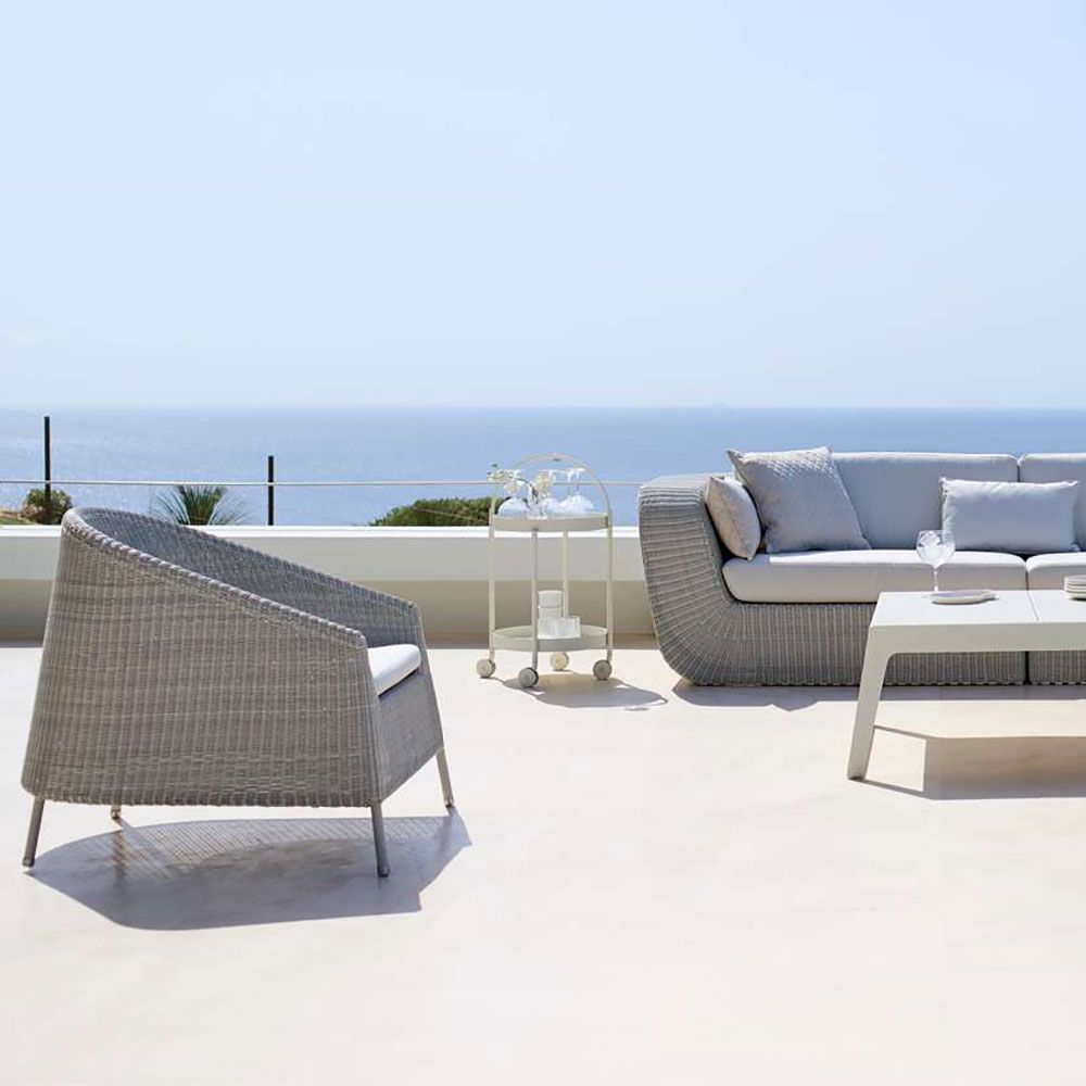 Roll Trolley / Beistelltisch Weiß