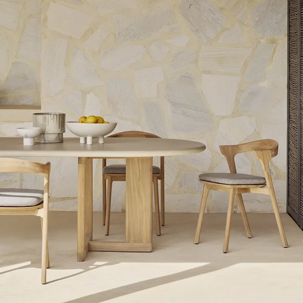 Bok Esszimmerstuhl Teak/Mokka 