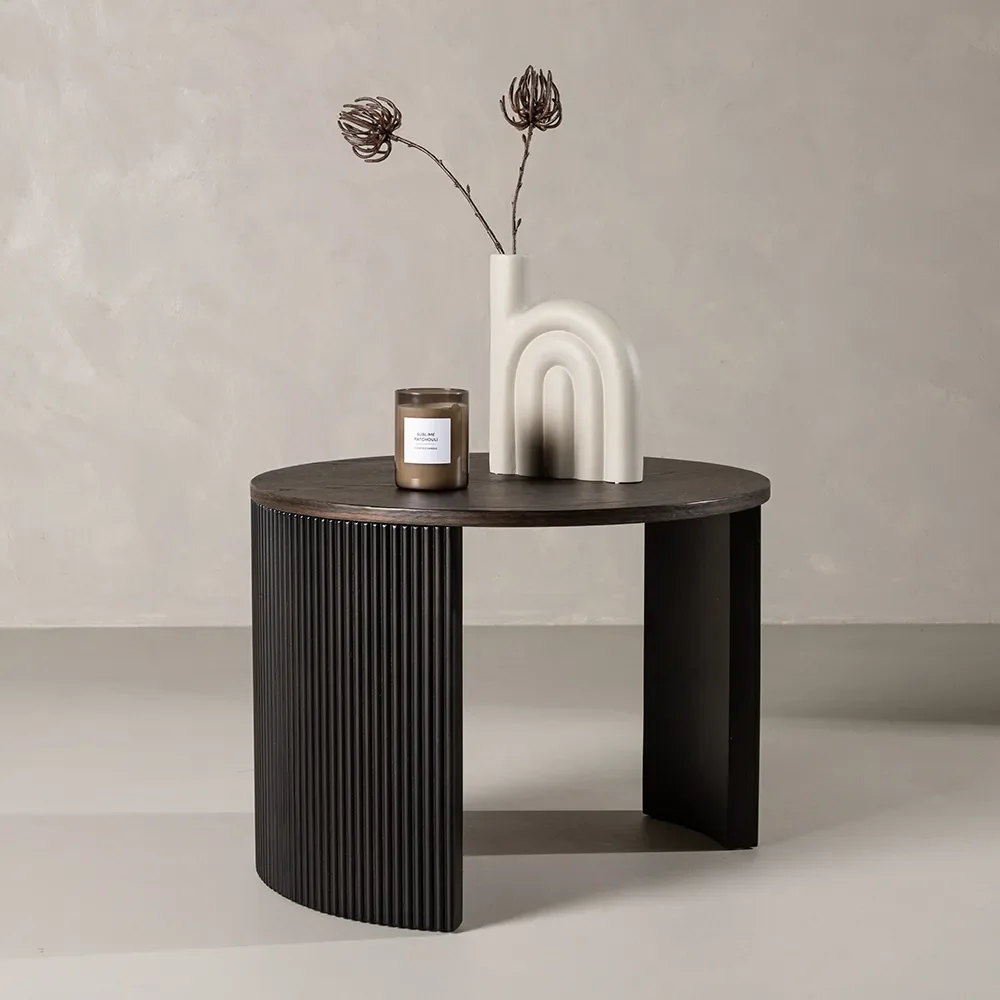 Bristol Couchtisch Ø60 cm Mocca 