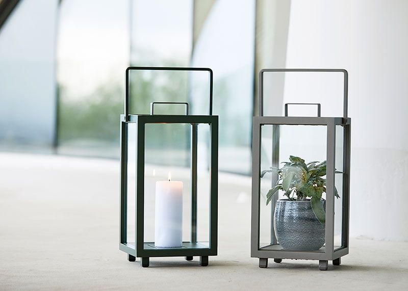  Lighthouse Laterne Grün Klein