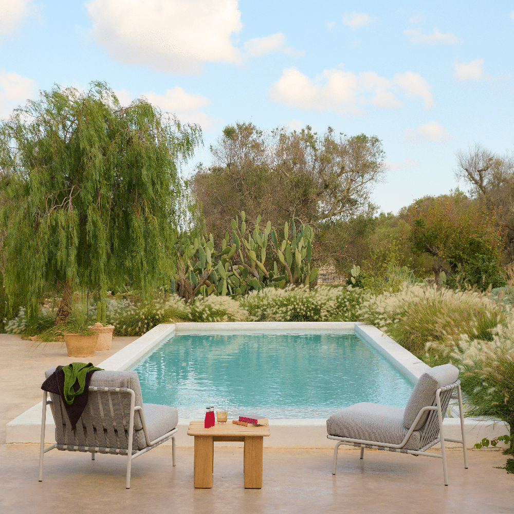 Loungesessel Settle Ribbed Weave 2/Dark Green