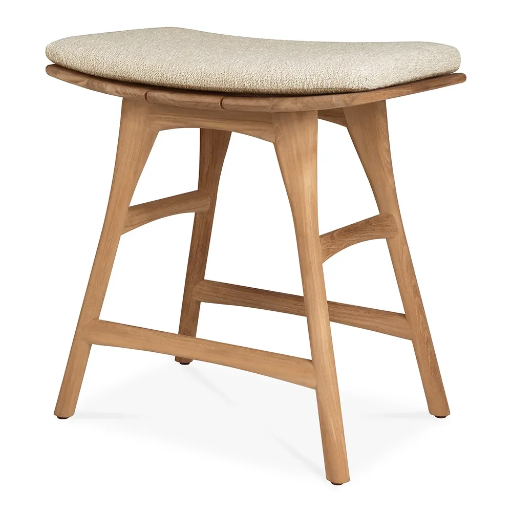Osso Hocker Teak/Natural
