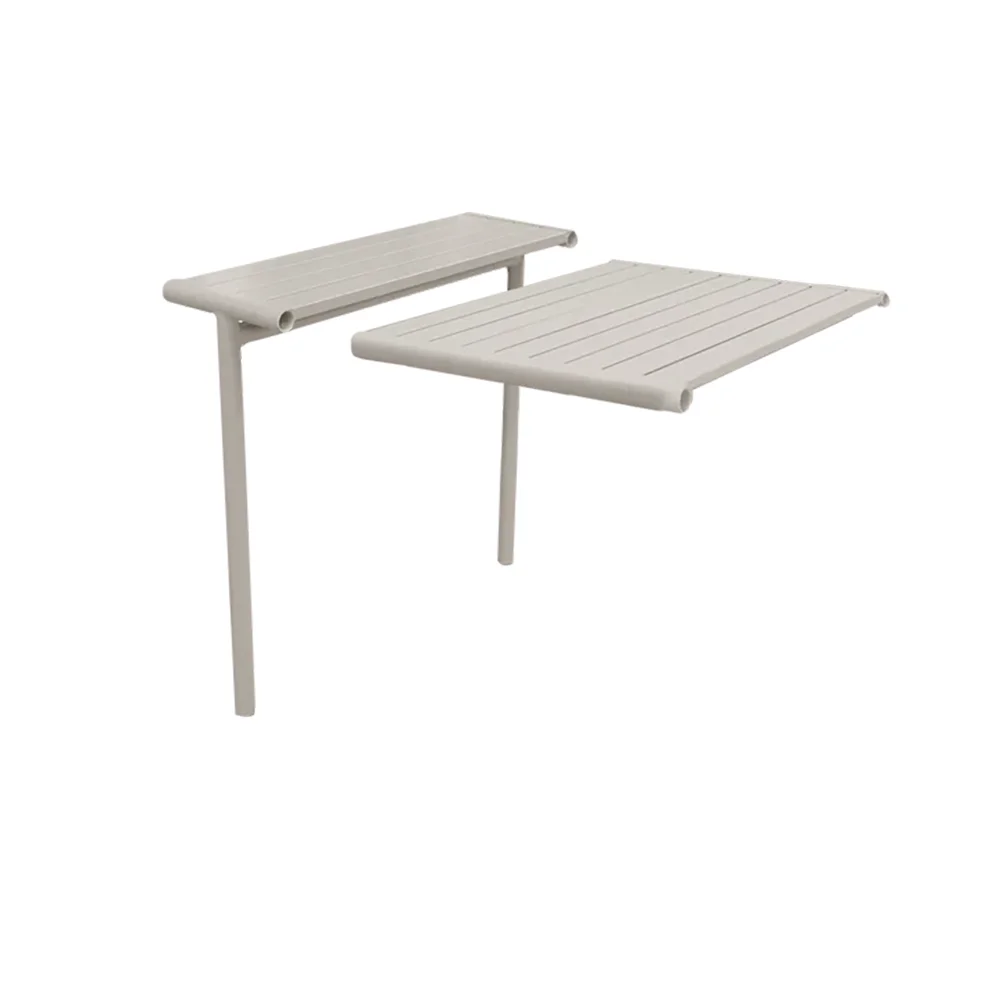 Bliss Esstisch-Verlängerungsplatte inkl. Beine Sandfarbenes Aluminium