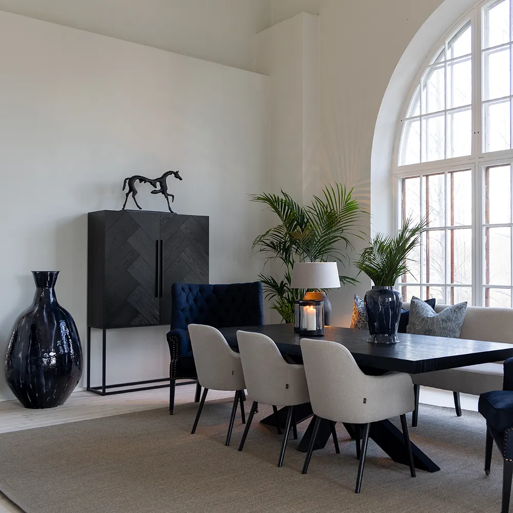 Hunter Esstisch 240X110 cm Schwarz