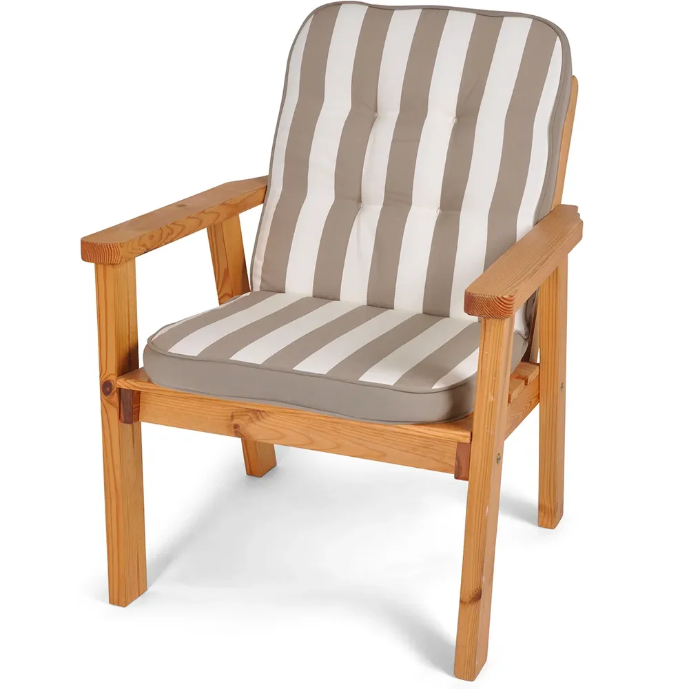 Mini Woodline Taupe gestreift