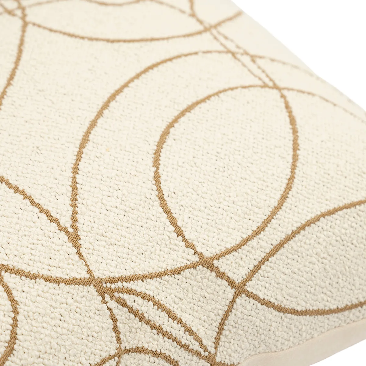 Dekokissen Nest 44x44 cm Beige