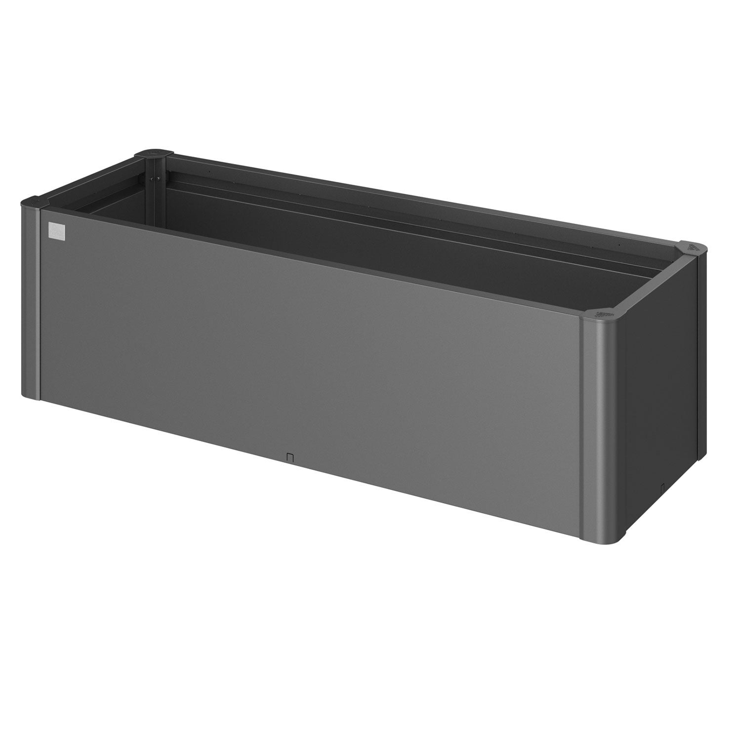 Belvedere Pflanzbeet mini Größe 150 metallic dunkelgrau Biohort