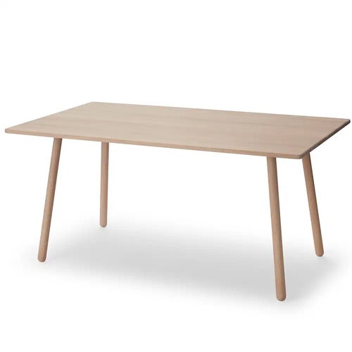 Georg Esstisch 155x90 cm Eiche weiß geölt