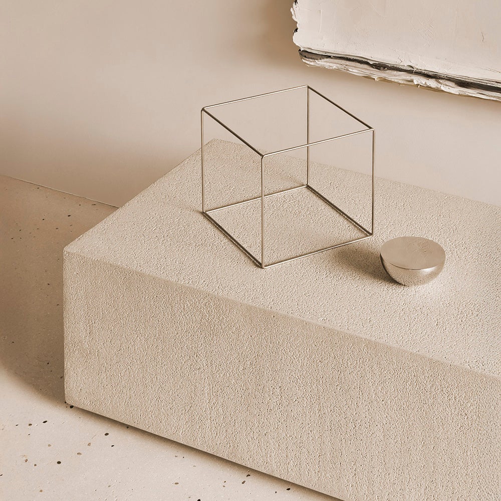 Elements Bodenregal/Bank - Off White 180x45x30 cm