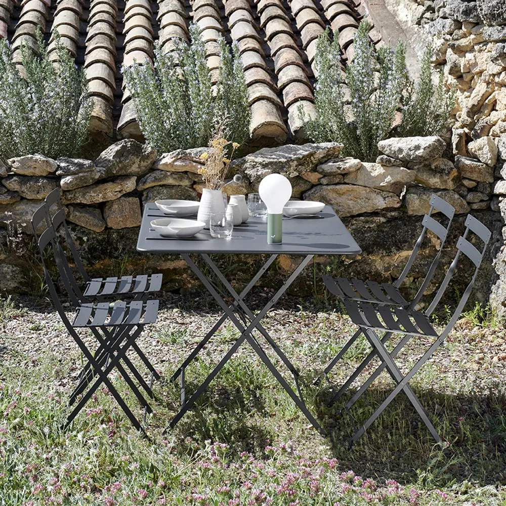 Bistro tisch 97 x 57 cm Anthracite