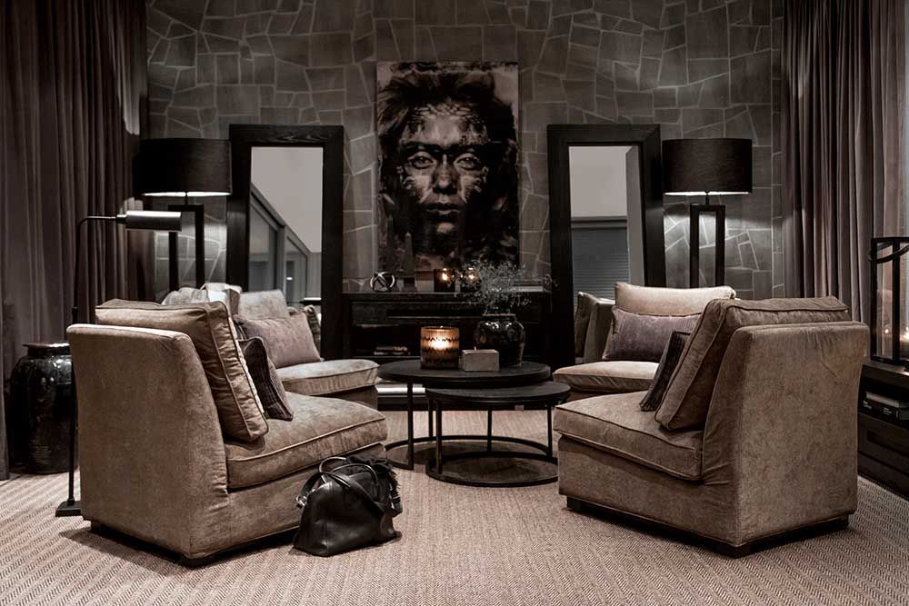 Mason Couchtisch 2-teilig Schwarz