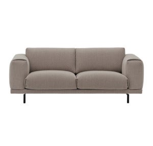  Rest Sofa 2-Sitzer - Metallgestell/Hearth6/Schwarz