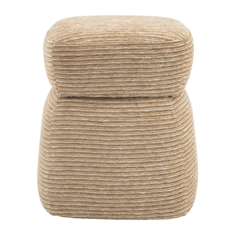 Aubrey 40x40x46 cm Polyester Kaliflane natural