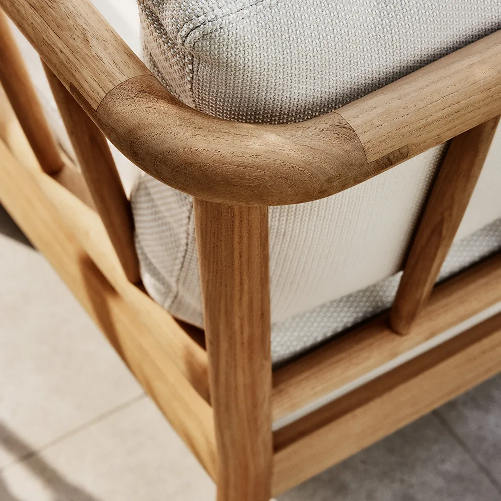 Tradition Sessel Light Sand / Teak