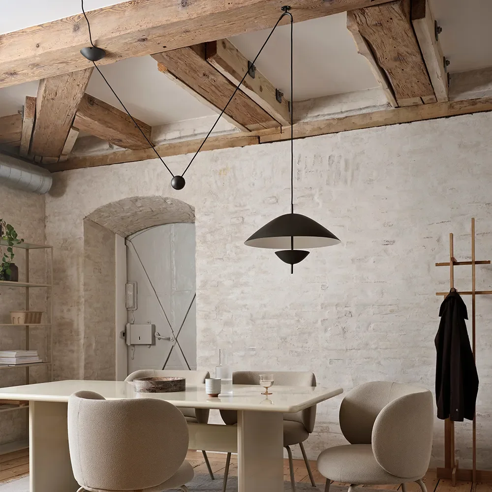 Lod Pendelleuchte Blackened Iron