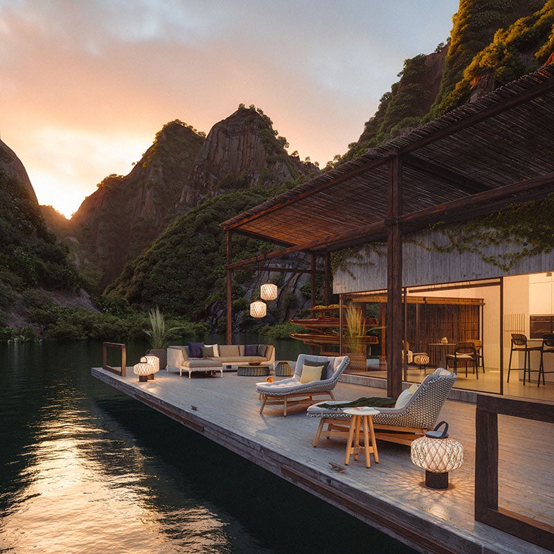 Mbrace Loungesessel hoch ARABICA 