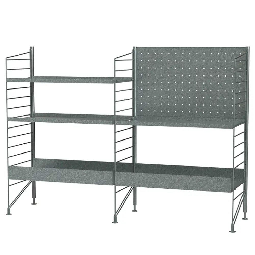 Freistehende Platte Verzinkt