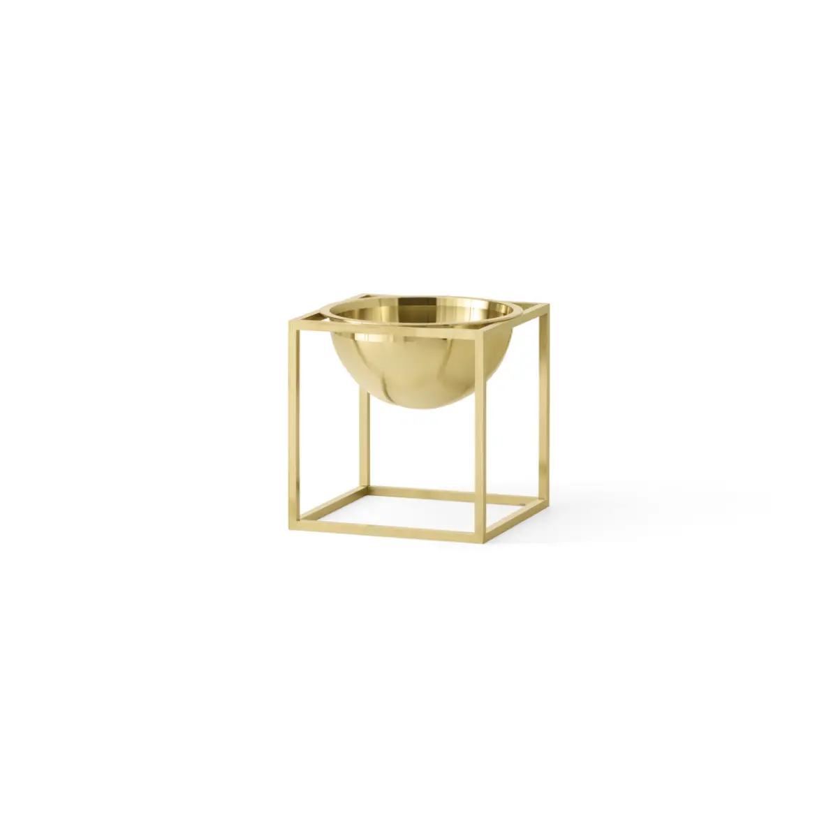 Kubus Schüssel Mini - Gold
