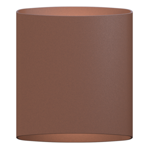 Sinne Wandleuchte IP44 Roststruktur LED 