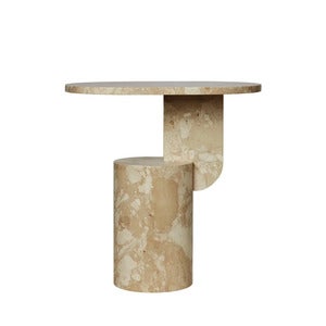 Beistelltisch aus Marmor Insert