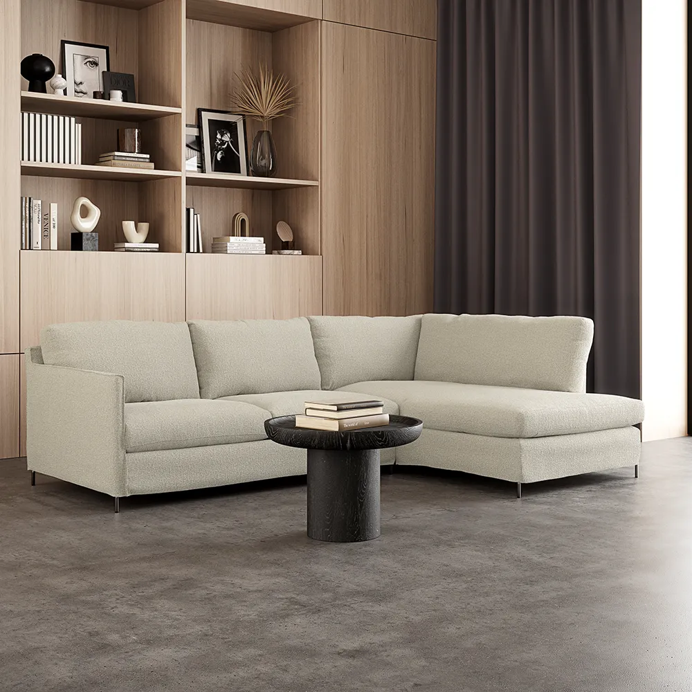 Petito 2-Sitzer Sofa mit Recamiere Kat A