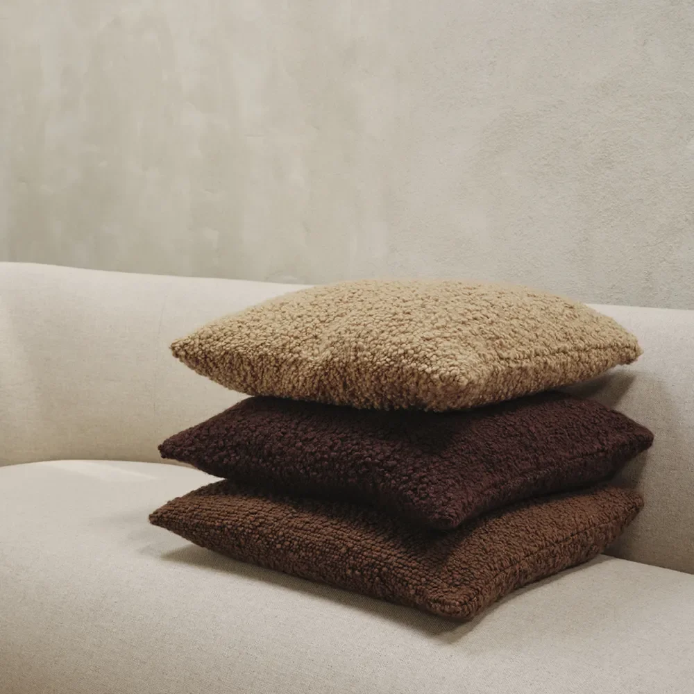 Kissenbezug aus Wolle Moor Sugar Kelp