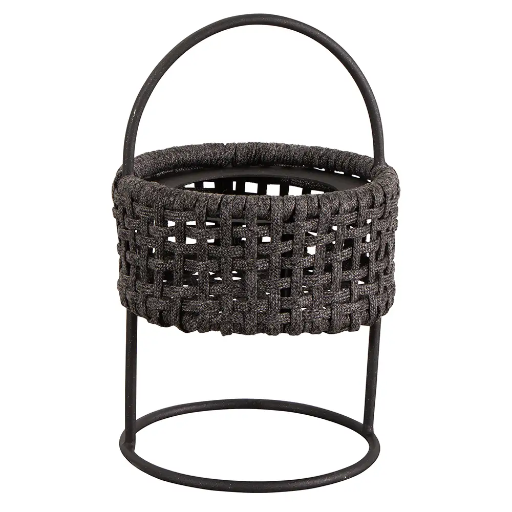 Illusion lampe Dunkelgrau, Soft Rope