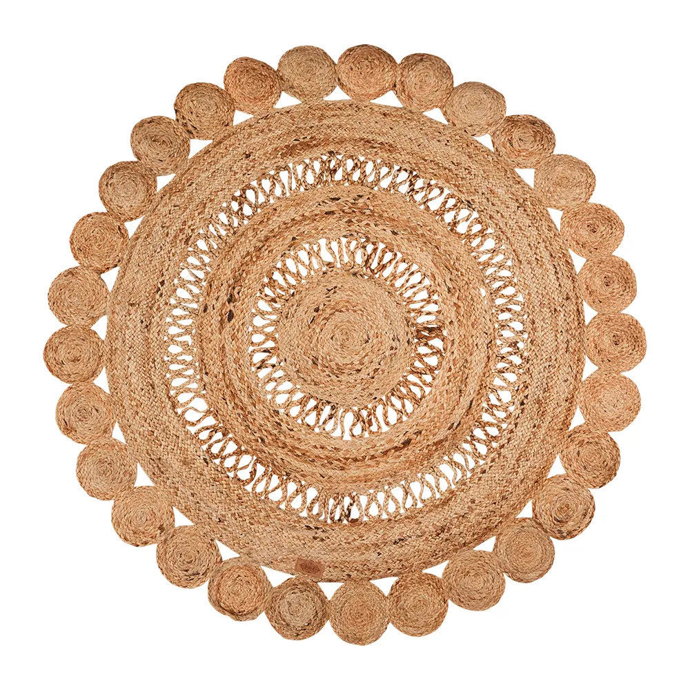 JUNI teppich jute Ø150 cm