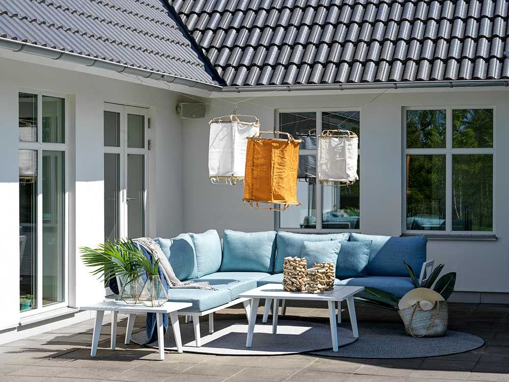 Villac Rückenlehne weiß